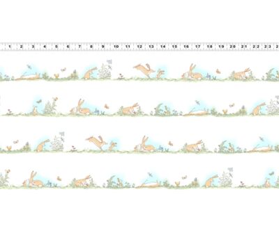 White Border Stripe by Anita jeram