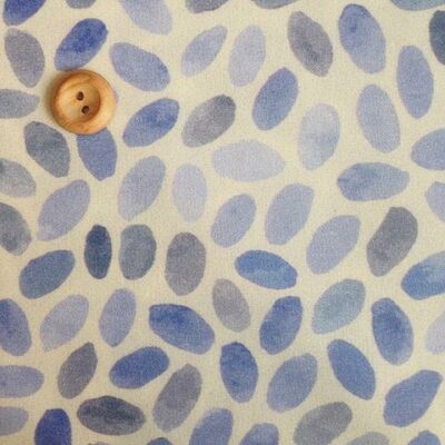 blue luna digital print fabric