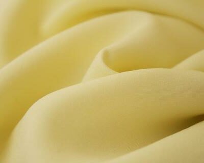 pretty lemon yellow scuba fabric