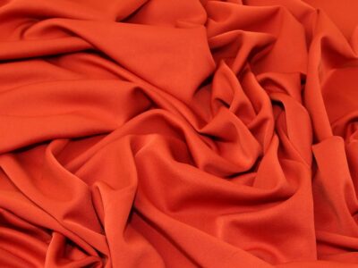 bright red scuba fabric