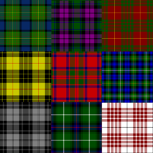 POLYVISCOSE TARTAN