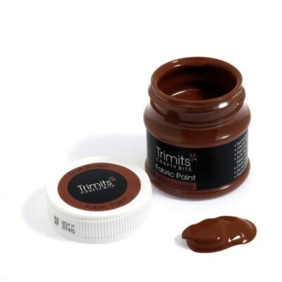 dark-brown-trimits-50ml-fabric-paint-pots-brown-shades