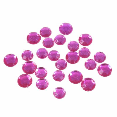 fuchsia-round-sew-on-bling-gems