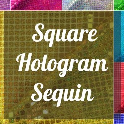 Square Hologram Sequin