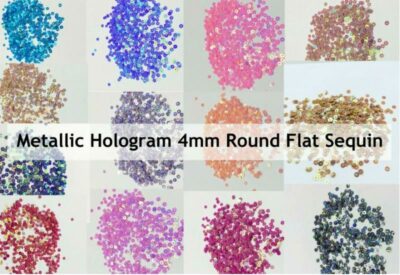 Laser Round Flat Sequin