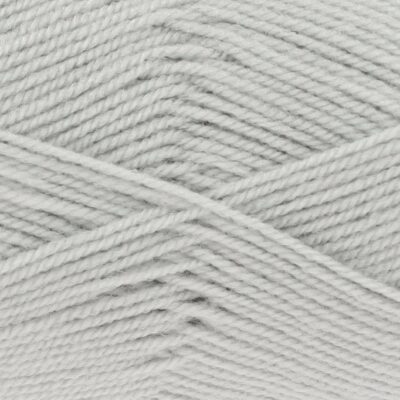 Silver 100% Acrylic Wool/Yarn Pricewise Double Knitting King Cole - Code (0363101) 100g